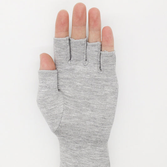 Light Gray Bamboo Charcoal Fiber Pressure Care Gloves