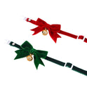 Spring Festival Christmas Velvet Hand Bow Tie Anti-suffocation Buckle