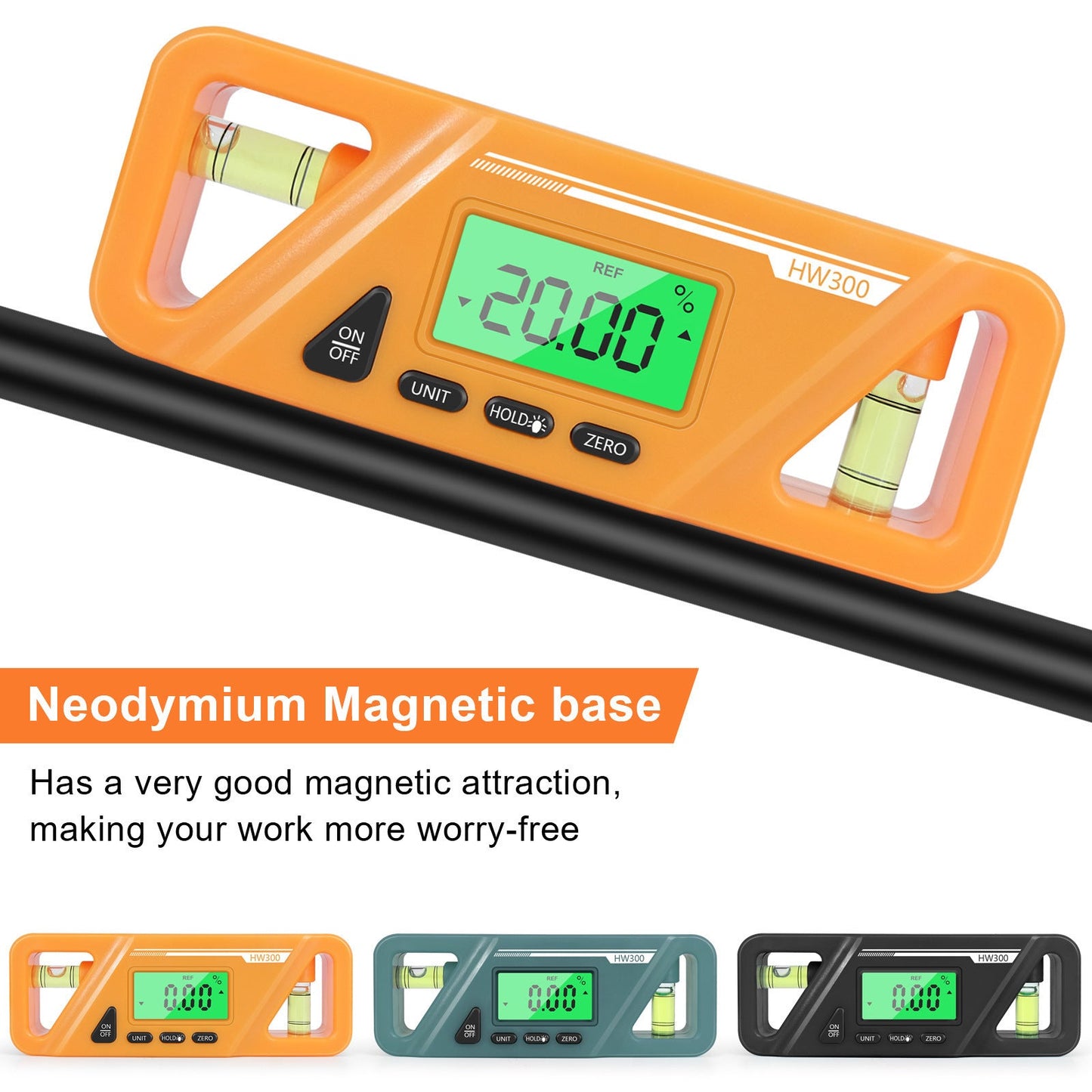 Magnet 90 Degree Inclinometer Level Meter