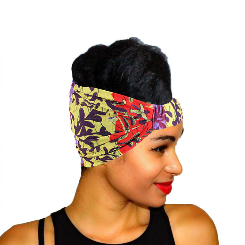 Women's Sports Print Wide Head Headband