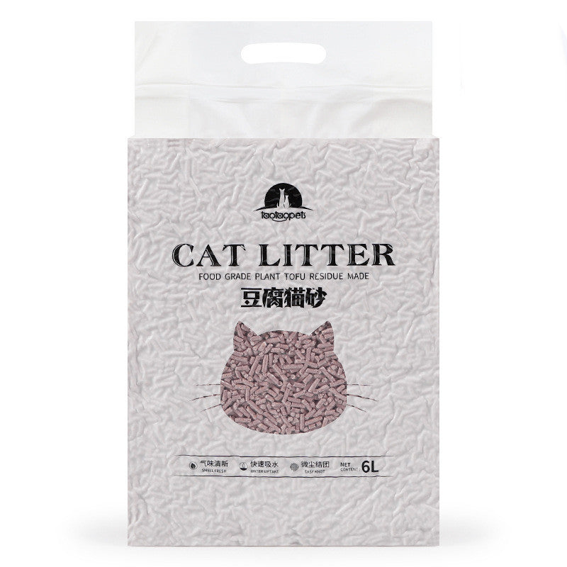 Green Tea Flavour Biodegradable Plant Cat Litter