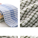 Cotton Plaid Kitchen Dish Towel