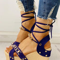 Summer New Style Korean Style High Heel Sandals Women Fashion Casual Shoes