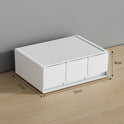 Plastic Desktop Storage Box Cosmetic Drawer Finishing Free Combination Multi-layer Stackable Jewelry Box