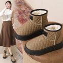 Women's Thickened Fleece Plus Size Winter Fashion Boots