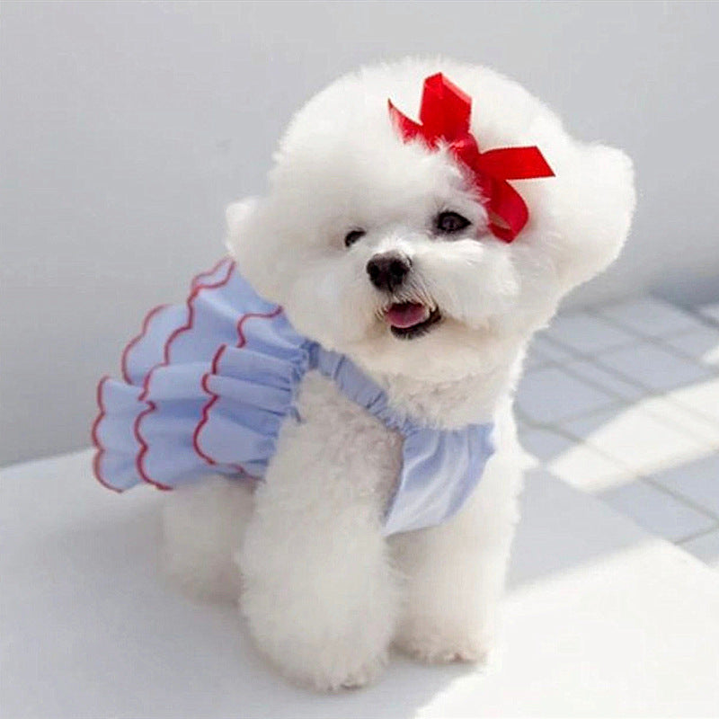 Fashion Summer Thin Pet Princess Dress