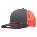 Baseball Slightly Curved Wide Brim Breathable Peaked Cap