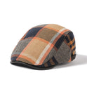 Retro Artistic Cotton Plaid Hat