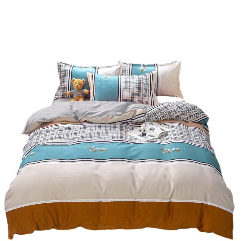 Bedding Pillowcase-piece Quilt Cover Bed Four-piece Set