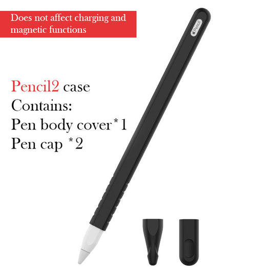 Compatible with Apple, Ipad Capacitor Pen Case II Stylus Silicone Case