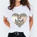 Cartoon Love Sweet Cute Short Sleeve