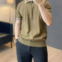 Men's Fashion Stitching American Casual T-shirt