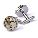 Mechanical Movement French Shirt Cufflinks