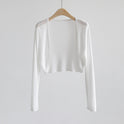 Women's Long-sleeved Ultra-thin Sweater