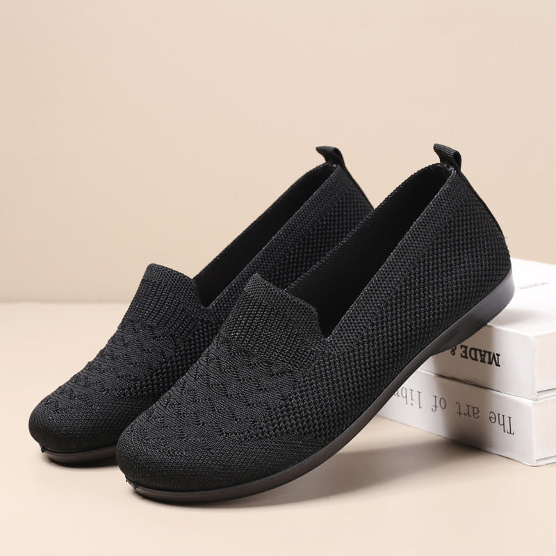 New Casual Breathable Flat Shoes Soft Bottom