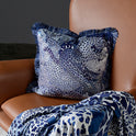 Leopard Living Room Sofa Cushion Tassel Print Pillowcase