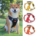 Nylon Dog Harness No Pull Breathable Reflective Pet Harness Vest For Small Large Dog Outdoor Running Dogs Training Accessories