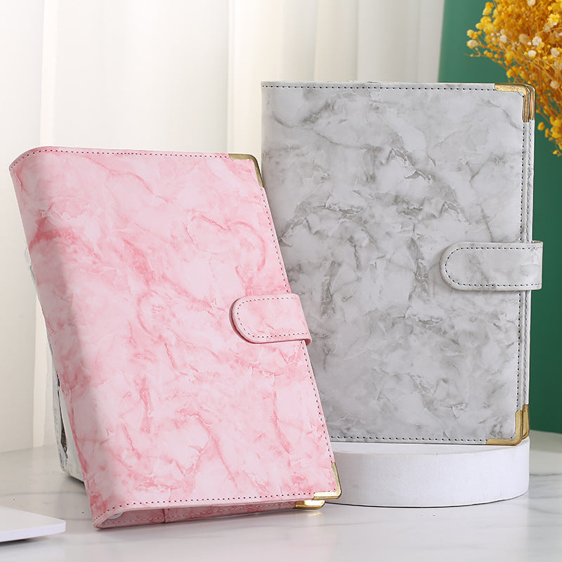 Removable Notepad With Marble Pattern