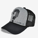 Cartoon Question Mark Hip Hop Duck Tongue Truck Truck Mesh Cap Baseball Ptah Hat