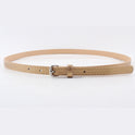 Thin Belt Fashion Belt Small Steel Buckle Belt