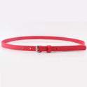 Thin Belt Fashion Belt Small Steel Buckle Belt