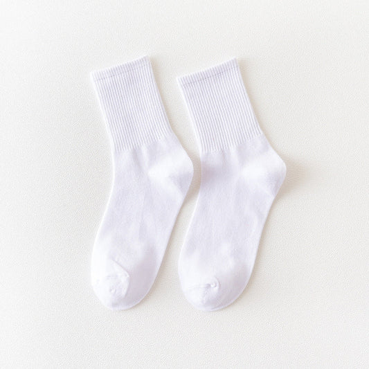 Candy Color Long Tube Cute Student Socks Casual