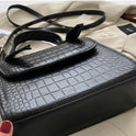 Small square bag retro armpit bag women''s bag