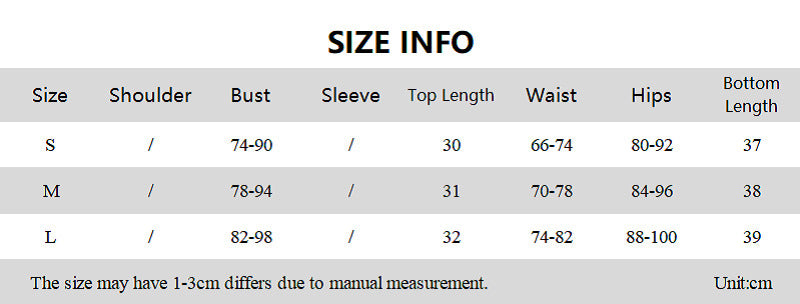 European And American Style Women's Clothing Summer Fashion Casual Horizontal Bra Slim Fit Short Skirt Suit