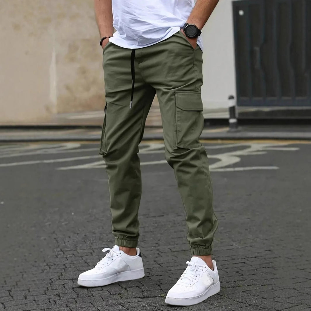 American Pants Men's High Street Fashion Brand Loose