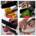 Kitchen Thickened Cutting Board Stainless Steel Cut Vegetables Meat Chopping Board Cooking Tools Anti-mold Cutting Boards Mats