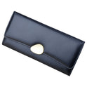 Women's Long Wallet Soft Leather Wallet Multi-card-slot Card Holder Retro Fashion Minimalism Large-capacity Handbag