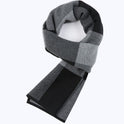 Men's scarf wool plaid scarf scarf winter scarf processing wholesale gift ladies knitting stitching