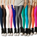 Women's Slim Cropped Leggings Thin