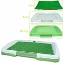 Dog Cleaning Tool Grid Lawn Flat Toilet Dog Potty