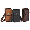 Men's Multi-functional Outdoor Portable Fashion Leather Belt Bag