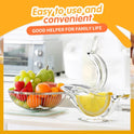 Manual Lemon Juicer Transparent Acrylic Elegance Bird Shape Lemon Slice Squeezer Kitchen Tools Gadgets