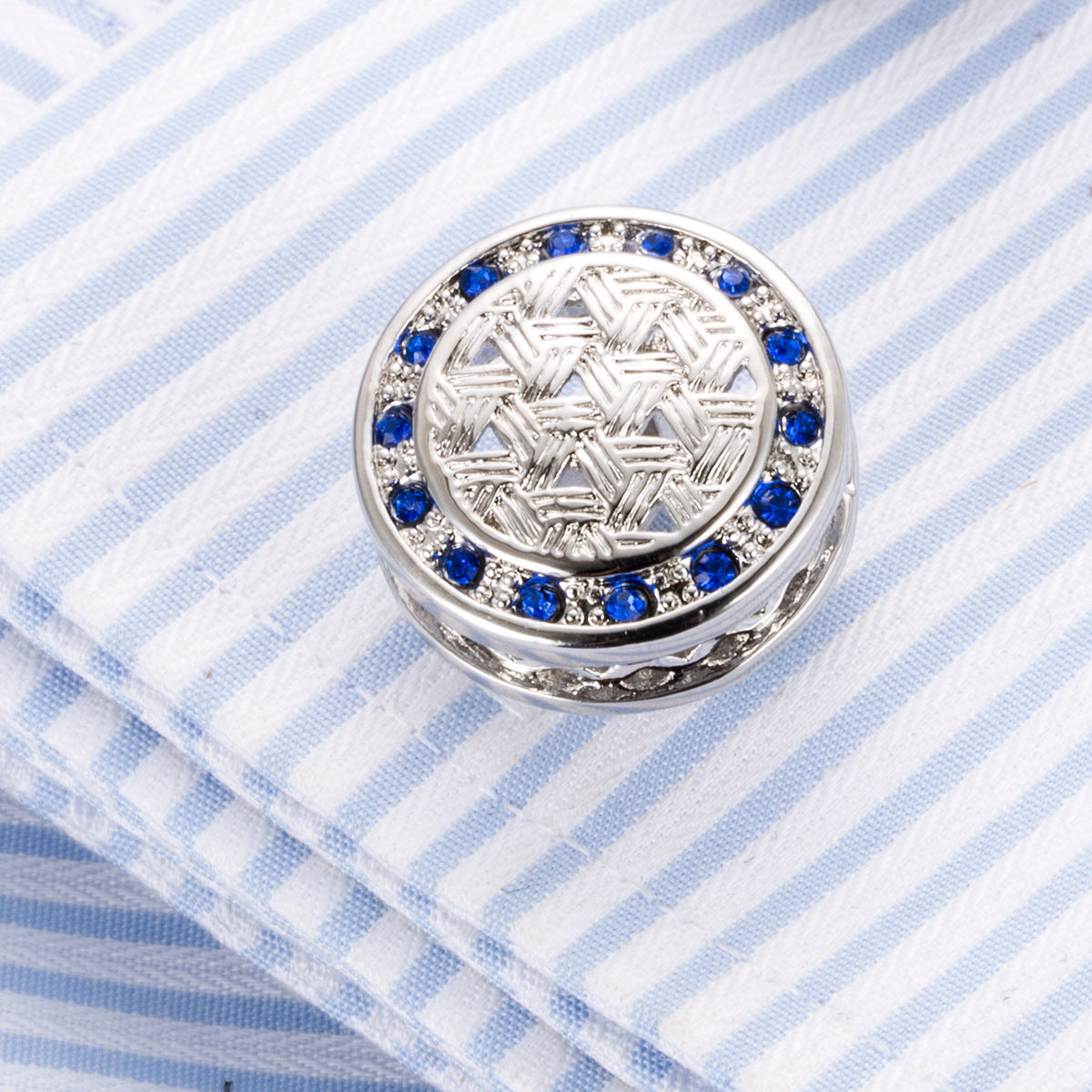 Shirt Sleeve Nails Round Men's Business Dress Cufflinks