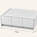 Plastic Desktop Storage Box Cosmetic Drawer Finishing Free Combination Multi-layer Stackable Jewelry Box