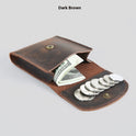 Retro Simple Cowhide Coin Change Mini Wallet