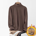 Self-heating Double-sided Dralon Turtleneck Long Sleeve T-shirt