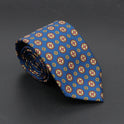 Super Soft Bohemian Silk Ties Men's Fashion 75mm Necktie