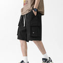 Summer Thin Quick-drying Multi-pocket Solid Color Workwear Shorts