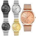 Casual woven nylon strap men's watch