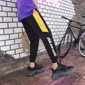 Harajuku bf wind port ins super fire casual sports pants tide loose student street couple ulzzang men's trousers