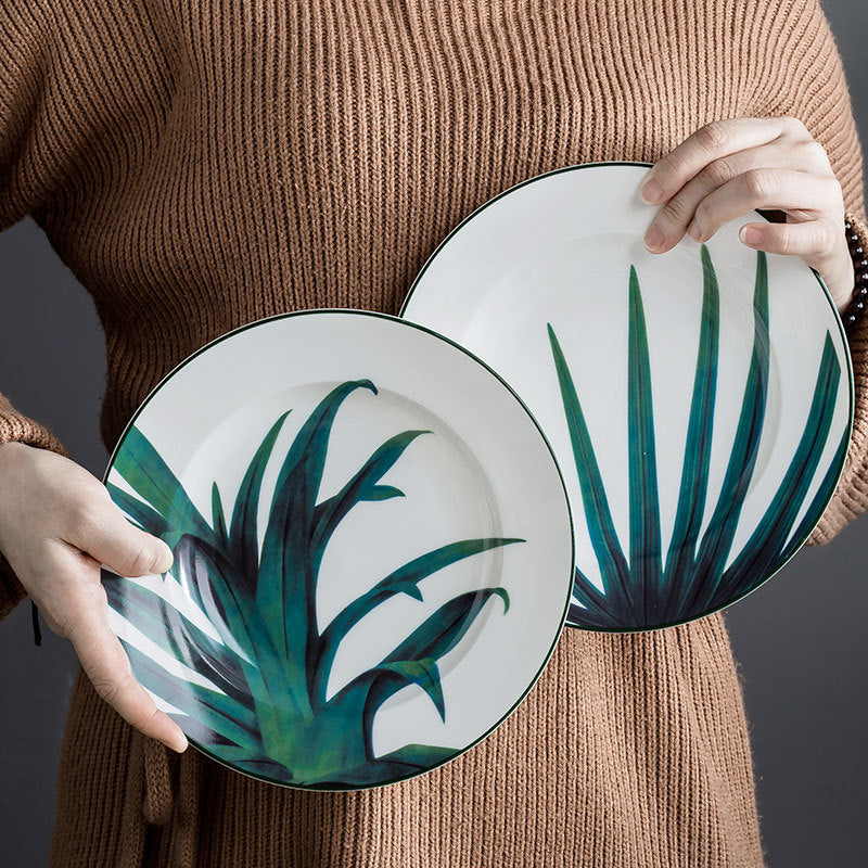 Rainforest Ceramic Plate