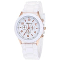 Simple Classic Imitation Leather Strap Watch Women's Suit