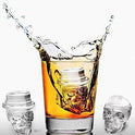 Creative 3D Skull Mold Ice Cube Tray Silicone Mold Soap Candle Moulds Sugar Craft Tools Bakeware Chocolate Moulds