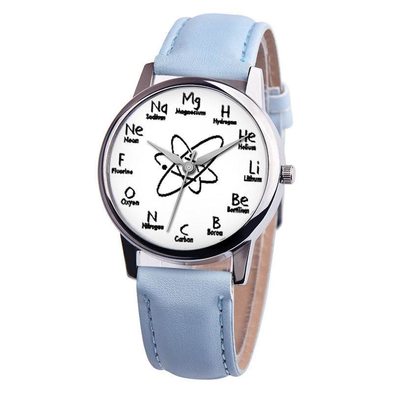 Chemical Molecular Fashion Watch Women's Watch Student Watch