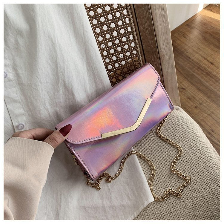 Laser glossy pouch