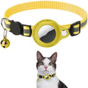 Pet Collar With Bell Airtag Reflective Collar